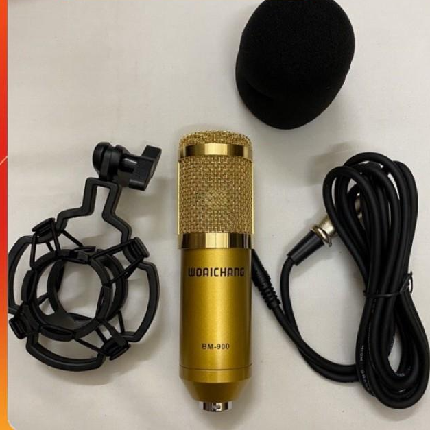 Combo Thu Âm Hát Livestream XOX K10 + Mic BM900 Hát Karaoke Âm Thanh Chuẩn Phòng Thu Sống Động - Hàng Chính Hãng