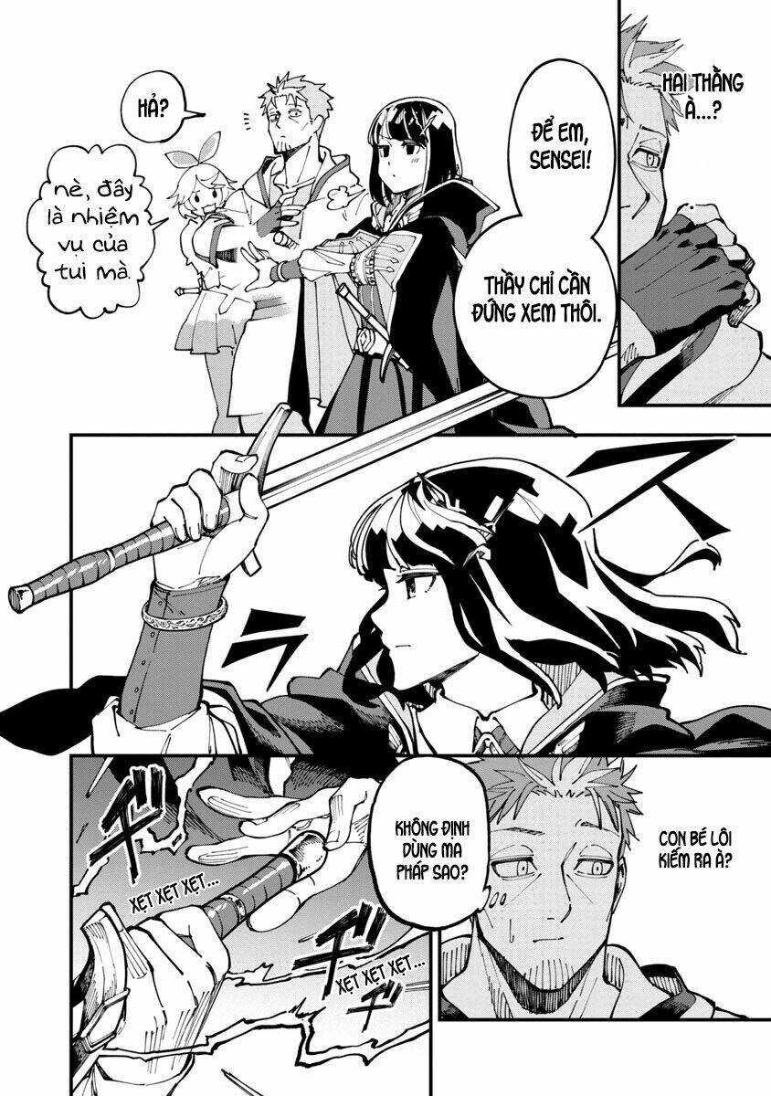 ông chú làng quê trở thành thánh kiếm - dủ chỉ là một thầy giáo kiếm thuật ở quê nhưng đám đệ tử vẫn không buông tha chapter 5 14