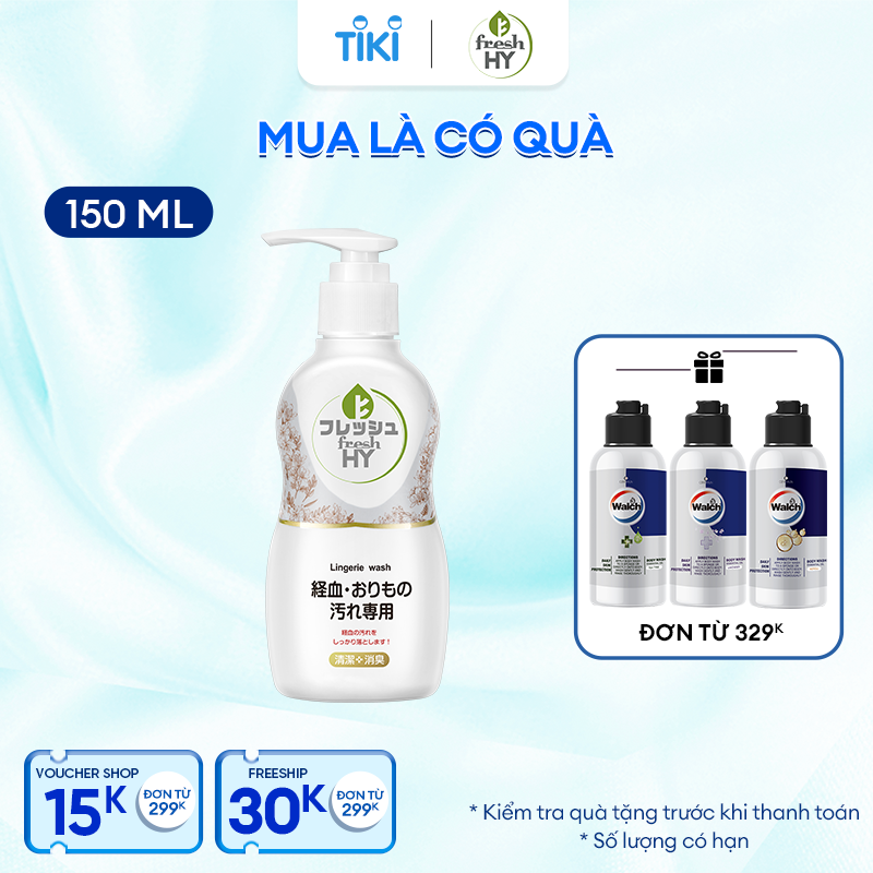 Nước giặt đồ lót fresh HY