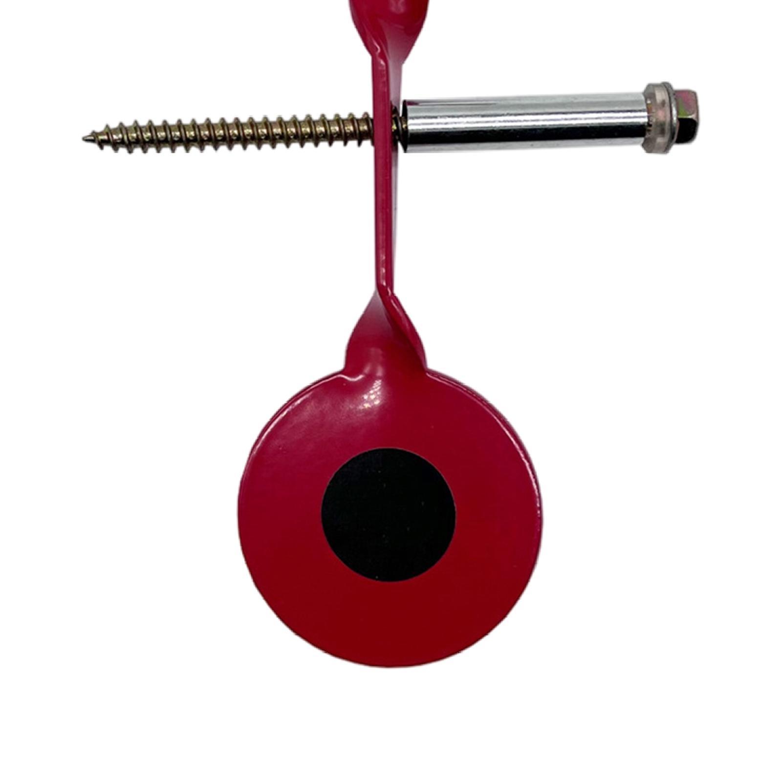 Red Bird Shape Shooting Target Auto Resetting Spinner Resetting Target for Hunting Practice