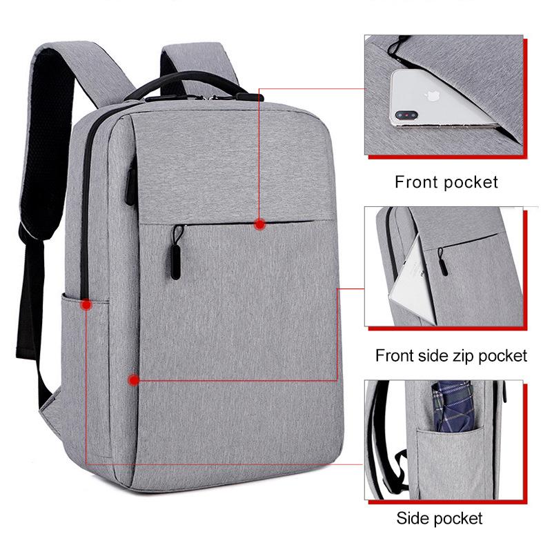 Shellnail Chống Nước Laptop Ba Lô Du Lịch Đa Năng Chống Trộm Dành Cho Nam Giới TÍNH Ba Lô USB Để Sạc Cho Macbook IPAD