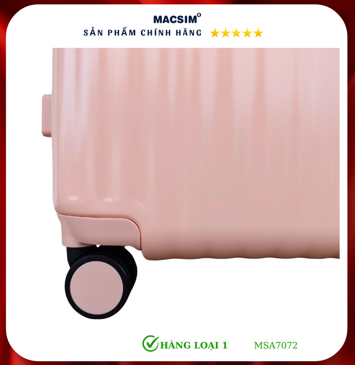 Vali cao cấp Macsim Aji MSA7072 - Size 28 inch ,Hàng loại 1