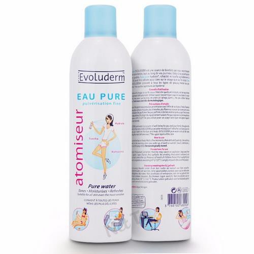 Xịt khoáng Evoluderm Atomiseur Eau Pure 400ml