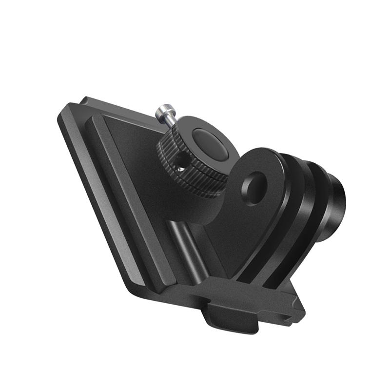 Mũ bảo hiểm xe máy bằng hợp kim nhôm Cố định đế gắn bộ chuyển đổi cho NVG cho GoPro 11/10 cho DJI Action /Insta360 Camera thể thao