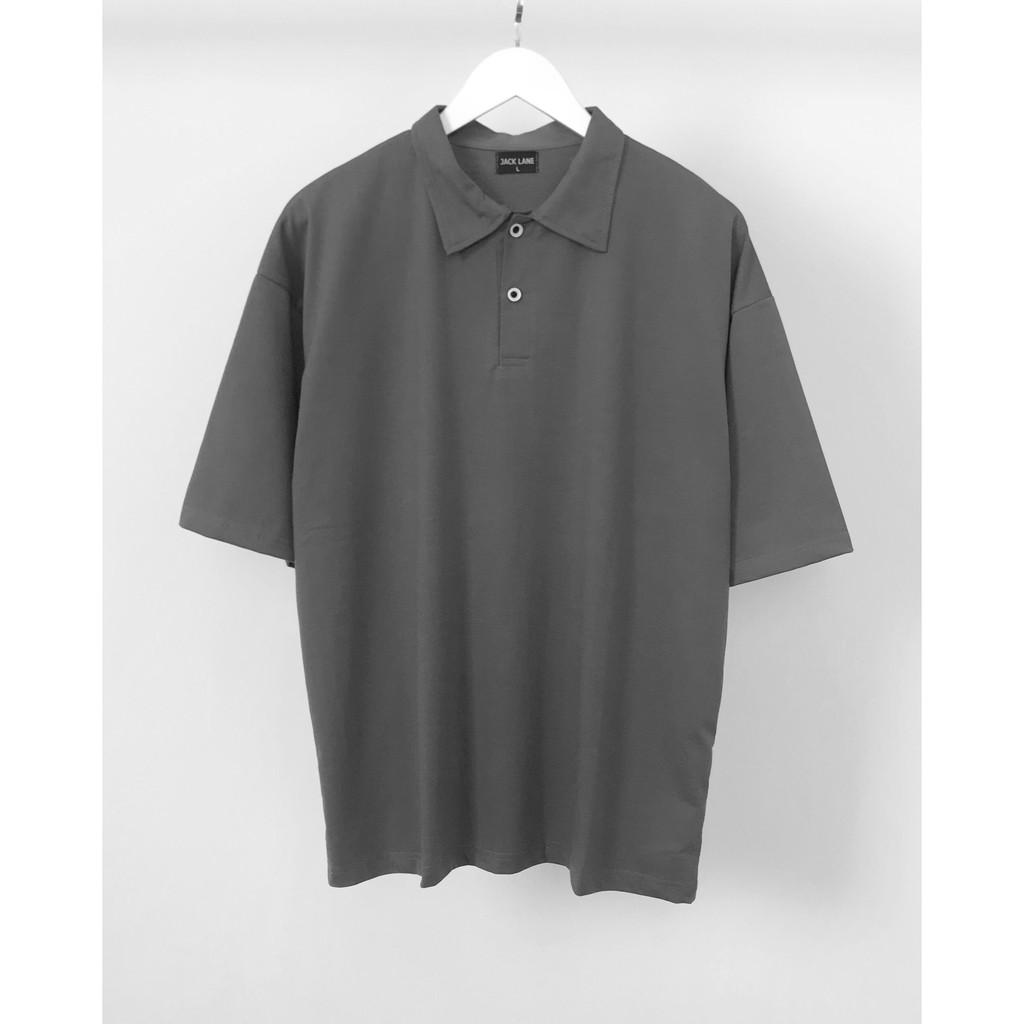 Áo Polo Oversize Dazi,JACKLANE , Áo polo cộc tay Unisex Jack Lane