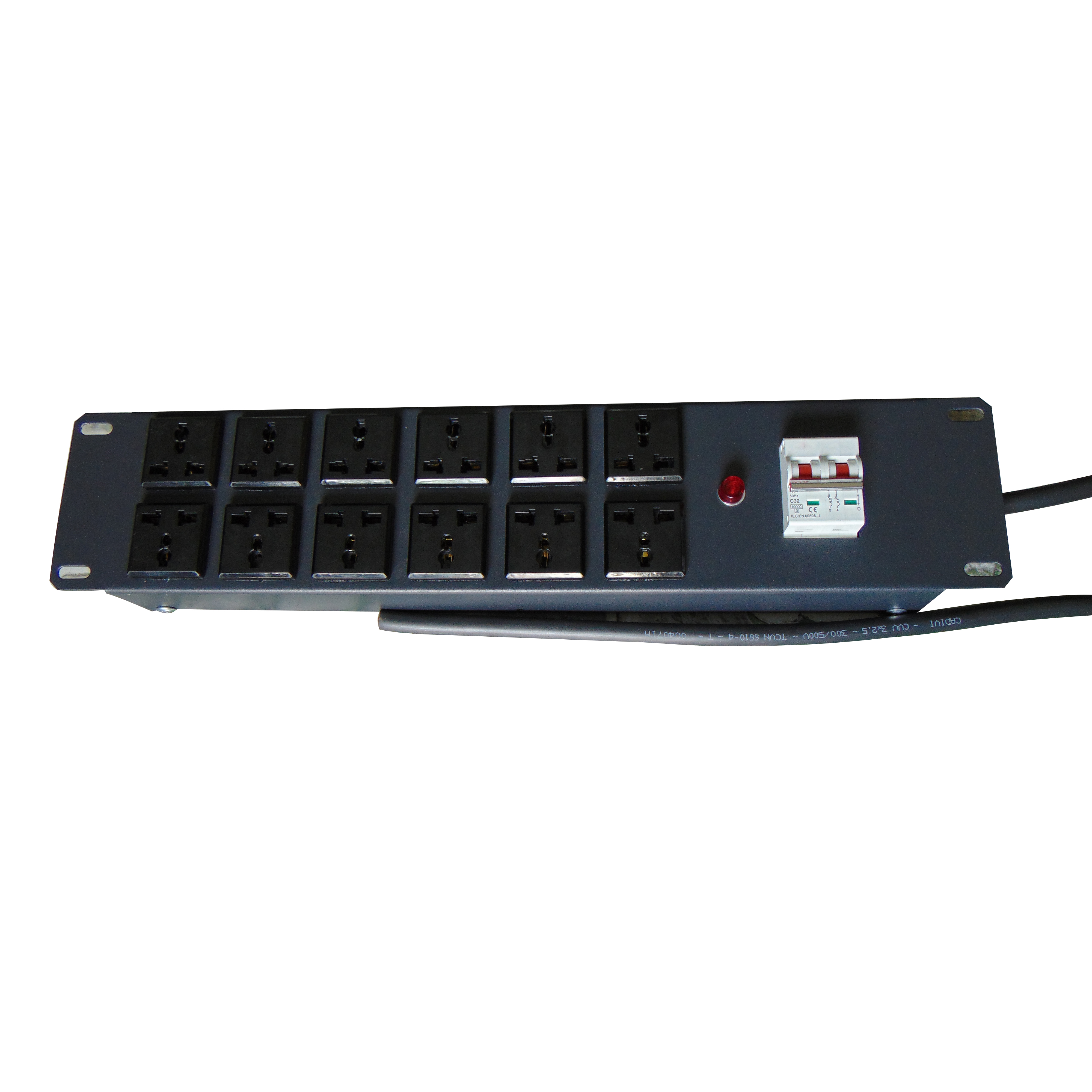 Ổ ĐIỆN RACK PDU 12 CỔNG 2U CÓ CB