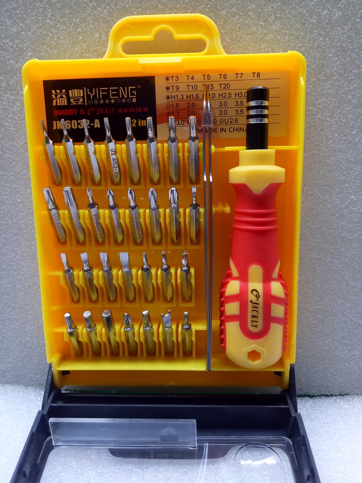 Bộ Vít đa năng 6032-A loại tốt - giúp bạn dễ sửa chữa máy vi tính, laptop, điện thoại di động, và các đồ điện tử - Hàng chính hãng