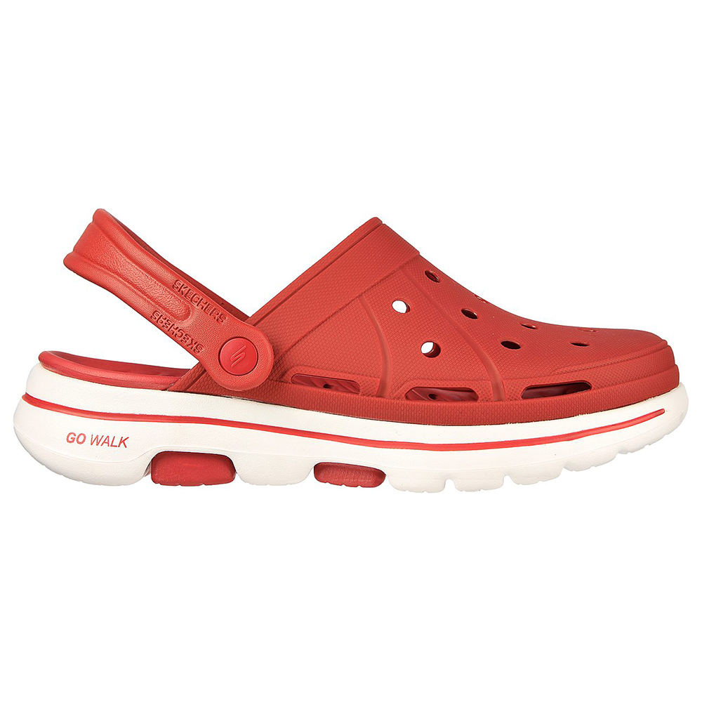 Skechers Nam Dép Bít Mũi Foamies Gowalk 5 - 243032-RED