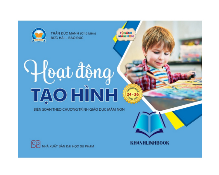 Sách Hoạt động tạo hình - sách mầm non cho trẻ 24 - 36 tháng tuổi