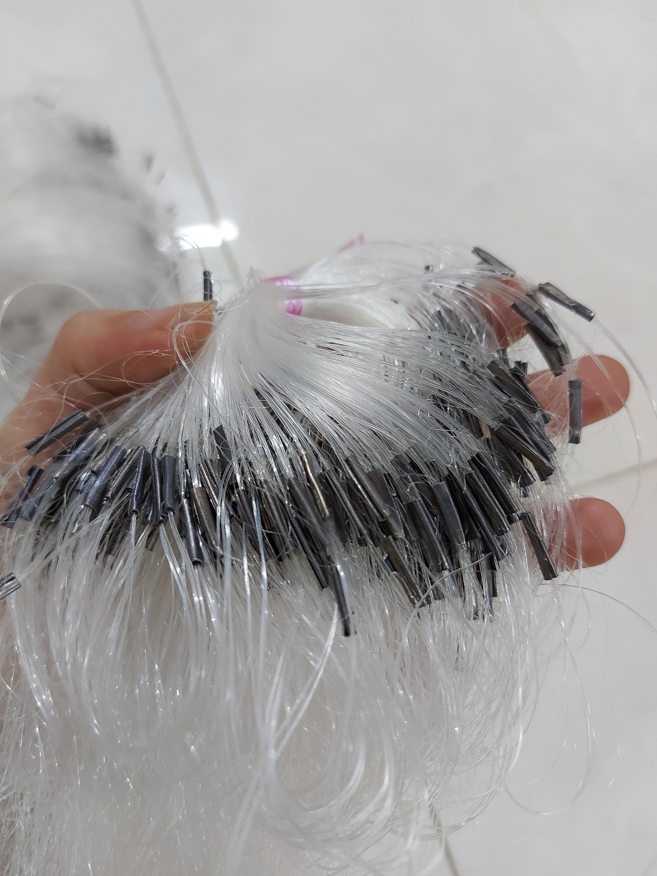 LƯỚI ĐÁNH CÁ BA MÀN MẮT 3.5CM, MẮT 4CM DÀI 1 MÉT CAO 1 MÉT - TUẤN PHI FISHING