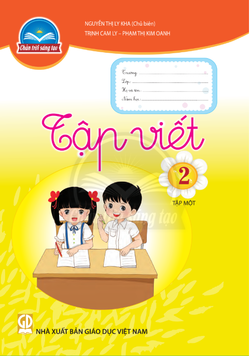 Sách Tập Viết 2- tập một- Chân Trời Sáng Tạo