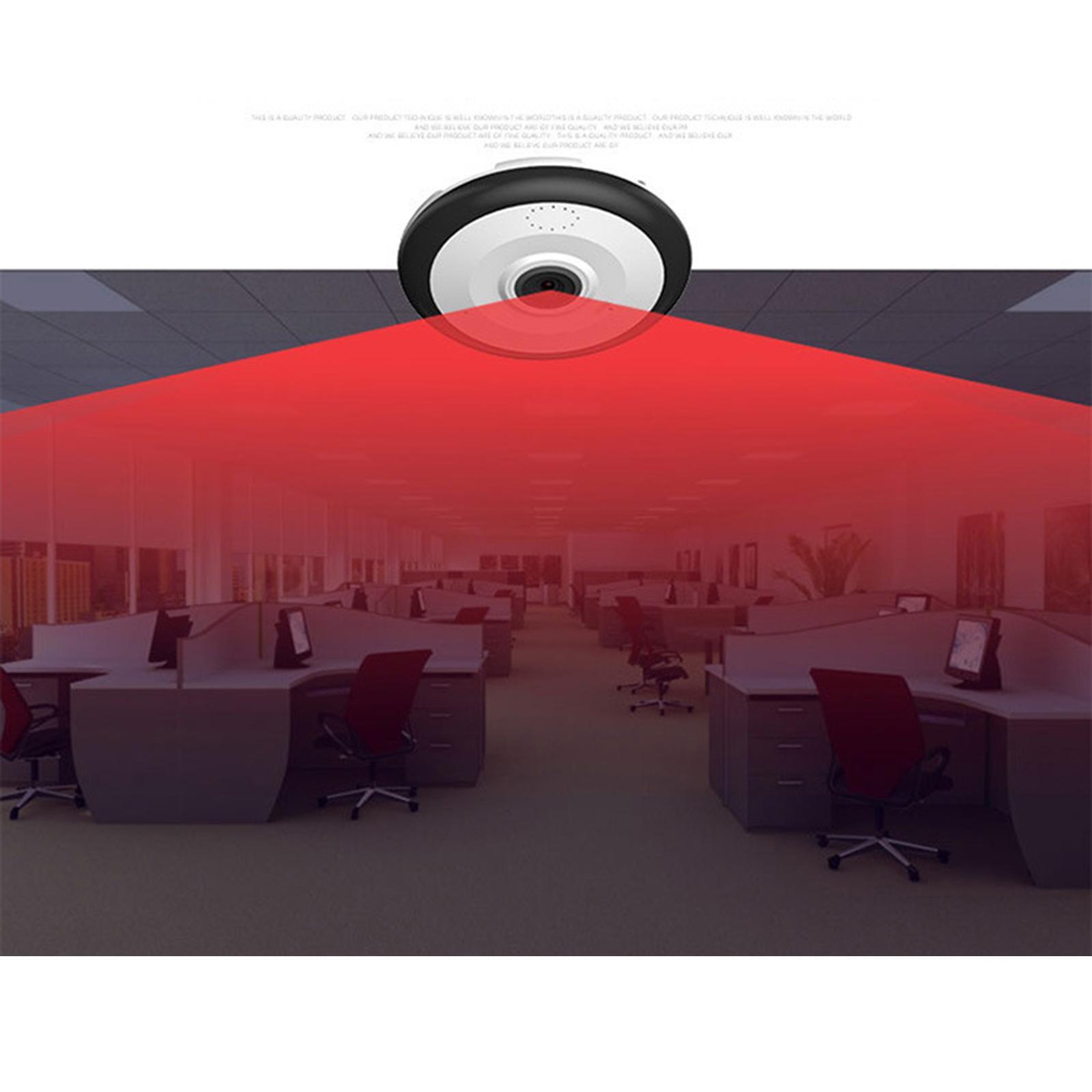 Wireless Cameras Fisheyes Lens 360 Panoramic Mini cam for Indoor Nanny