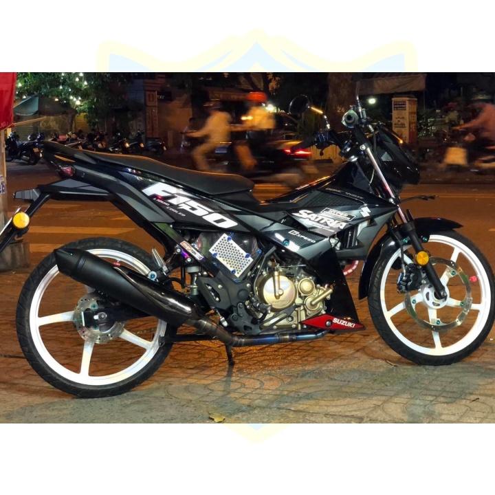 Tem rời dành cho satria fi xám đen