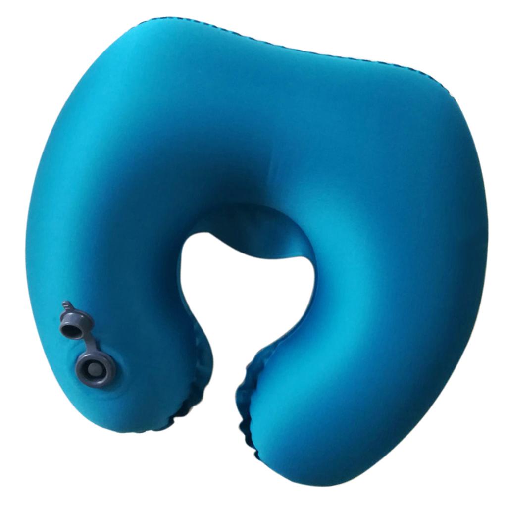 U Shaped Inflatable Pillow Travel Support Cushion