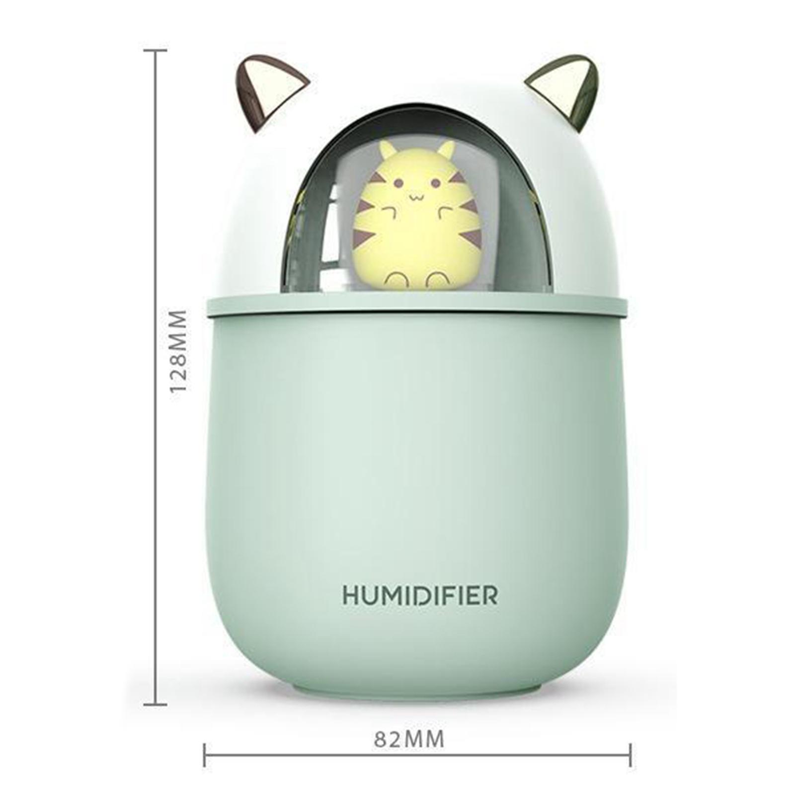 Cool Mist Humidifier Essential Oil Diffuser with 7-Color Lights 300ML for Bedroom Baby Humidifier