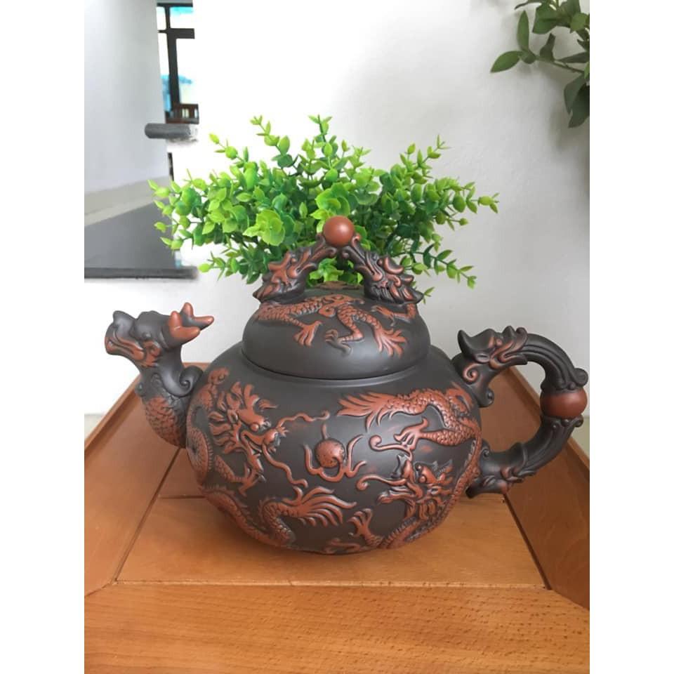 Ấm tử sa Song Long Hí Châu Đại Thái Hồ