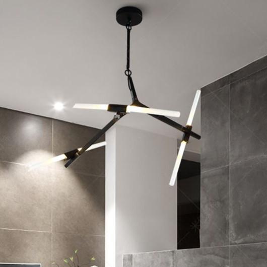 Đèn chùm MINION xương cá 6 tay phong cách hiện đại, độc đáo.