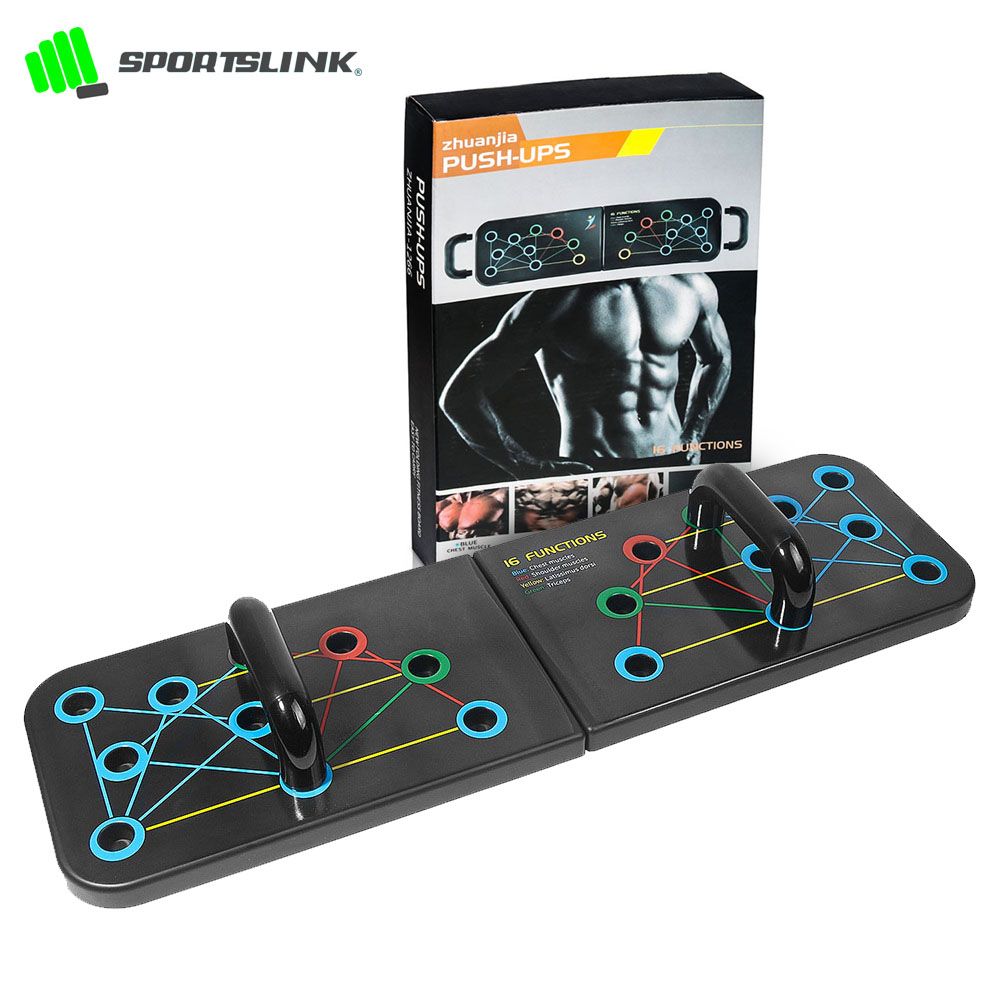 Dụng cụ hít đất, chống đẩy đa năng 10 in 1 Push Up Sportslink SK0102