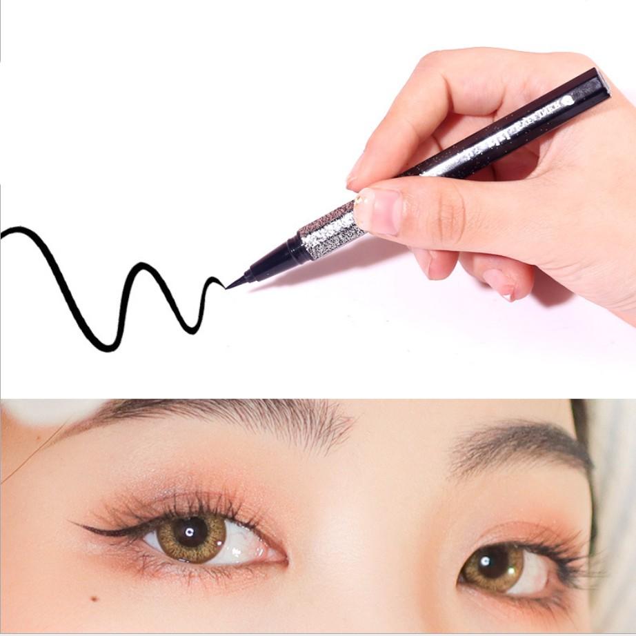 Bút kẻ mắt nước kim tuyến Xixi không trôi Waterproof Liquid Eyeliner Pen 1.2ml