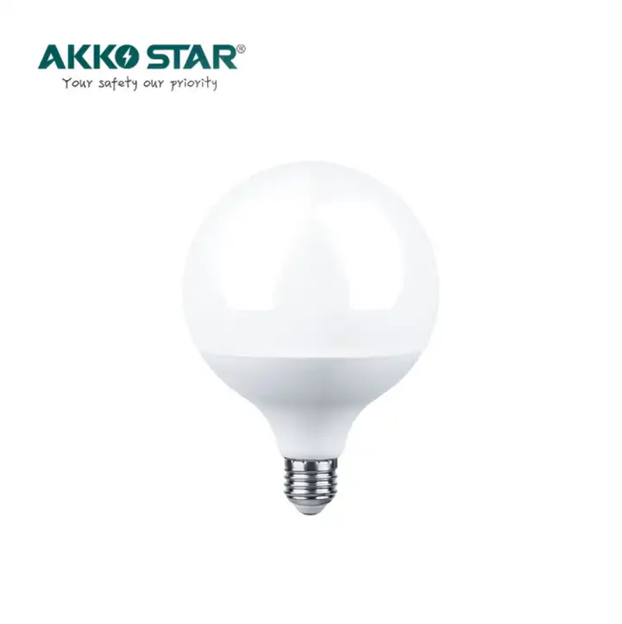 BÓNG ĐÈN LED TRÒN SÁNG TRẮNG 15W AKKO STAR 58390- HÀNG CHÍNH HÃNG