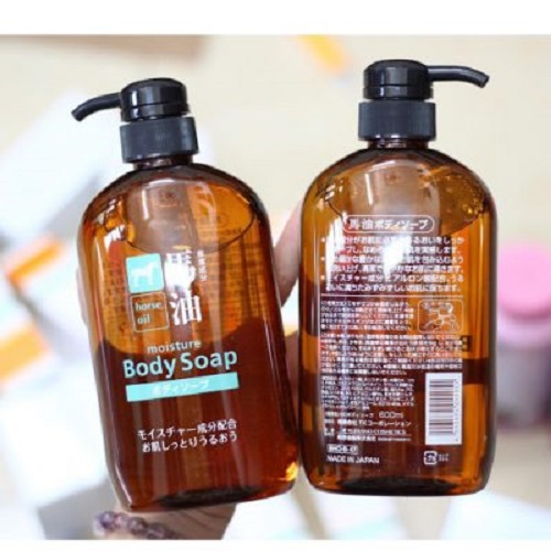 Sữa Tắm Cosme Station Horse Oil Body Soap Sáng Mịn Da Chiết Xuất Từ Tinh Dầu Ngựa (Chai 600ml)