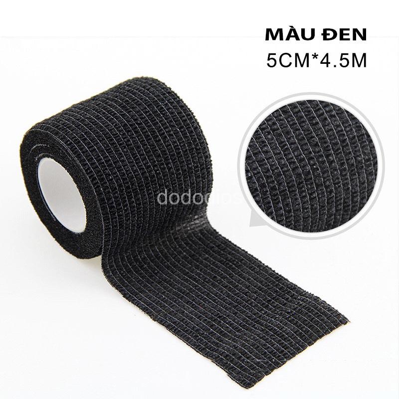 Băng Keo Thể Thao Tự Dính Đá Bóng Cuốn Cổ Chân Cổ Tay Cao Su Non Vải Chống Chấn Thương - Hàng chính dododios