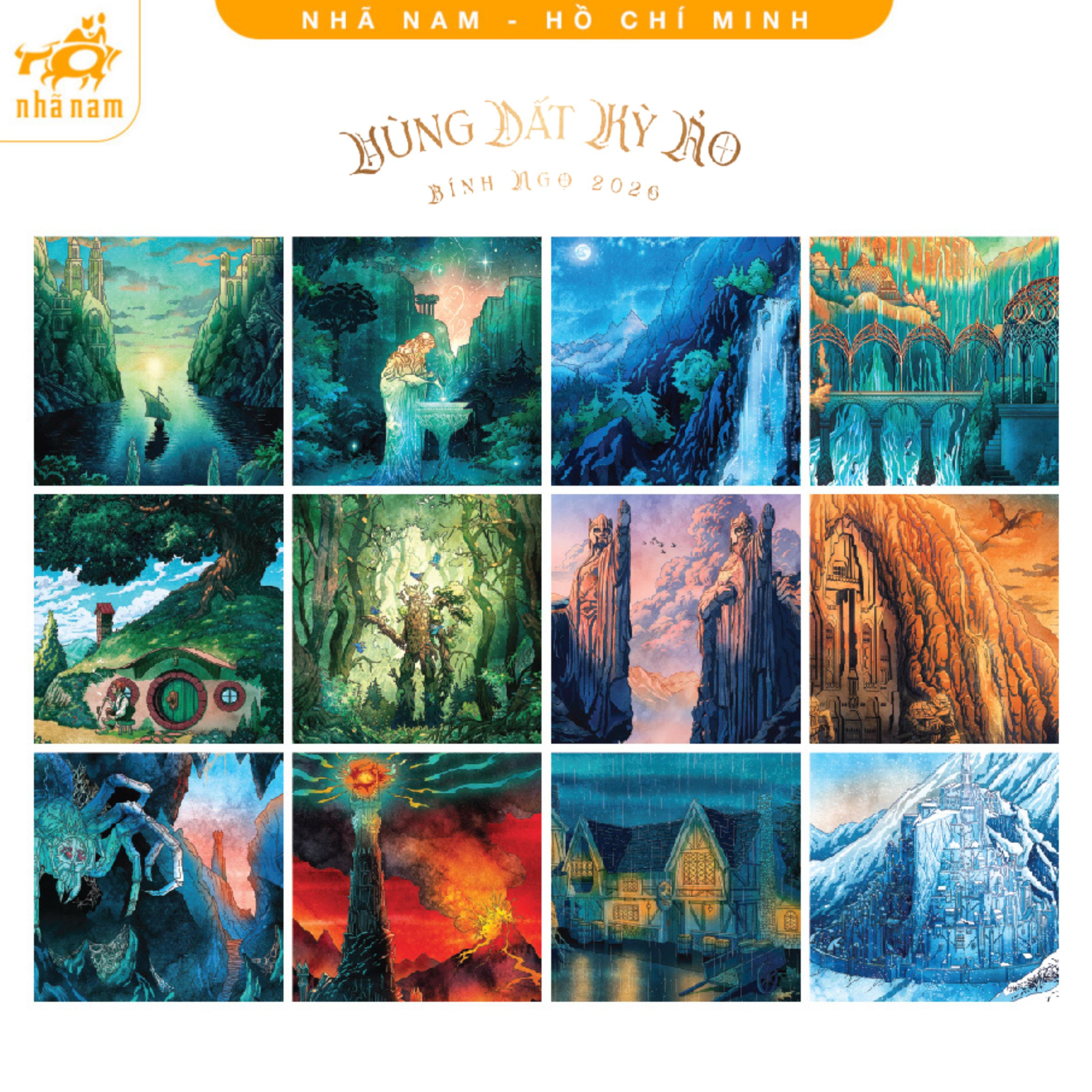 Lịch Nhã Nam 2026 - Vùng đất kỳ ảo (Nhã Nam HCM)
