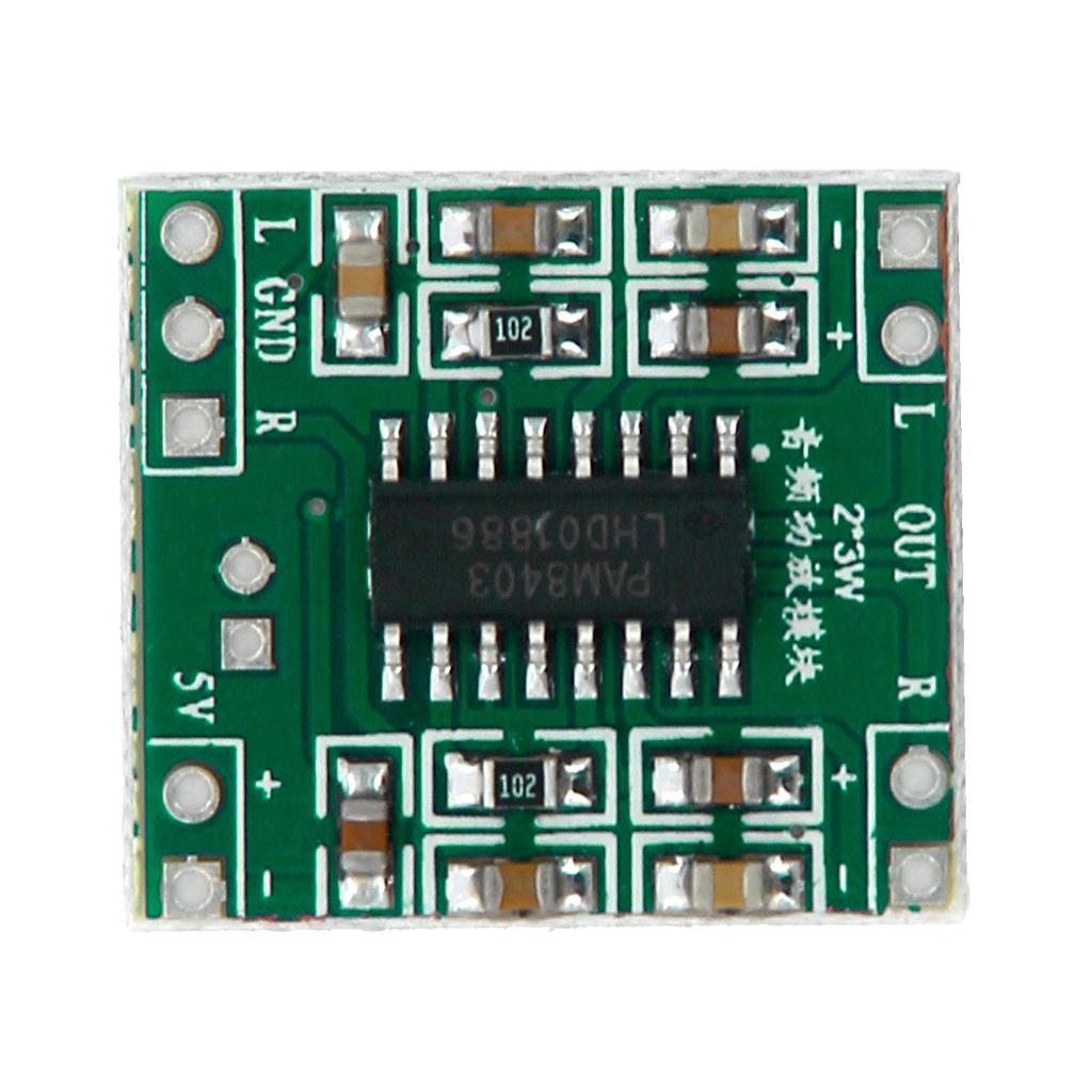 2-Channel Stereo Class 2*3W D Digital Audio Amplifier
