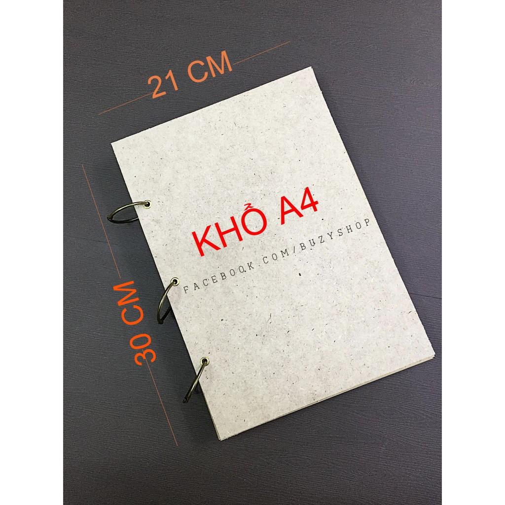 SCRAPBOOK HANDMADE khổ A4  và A5
