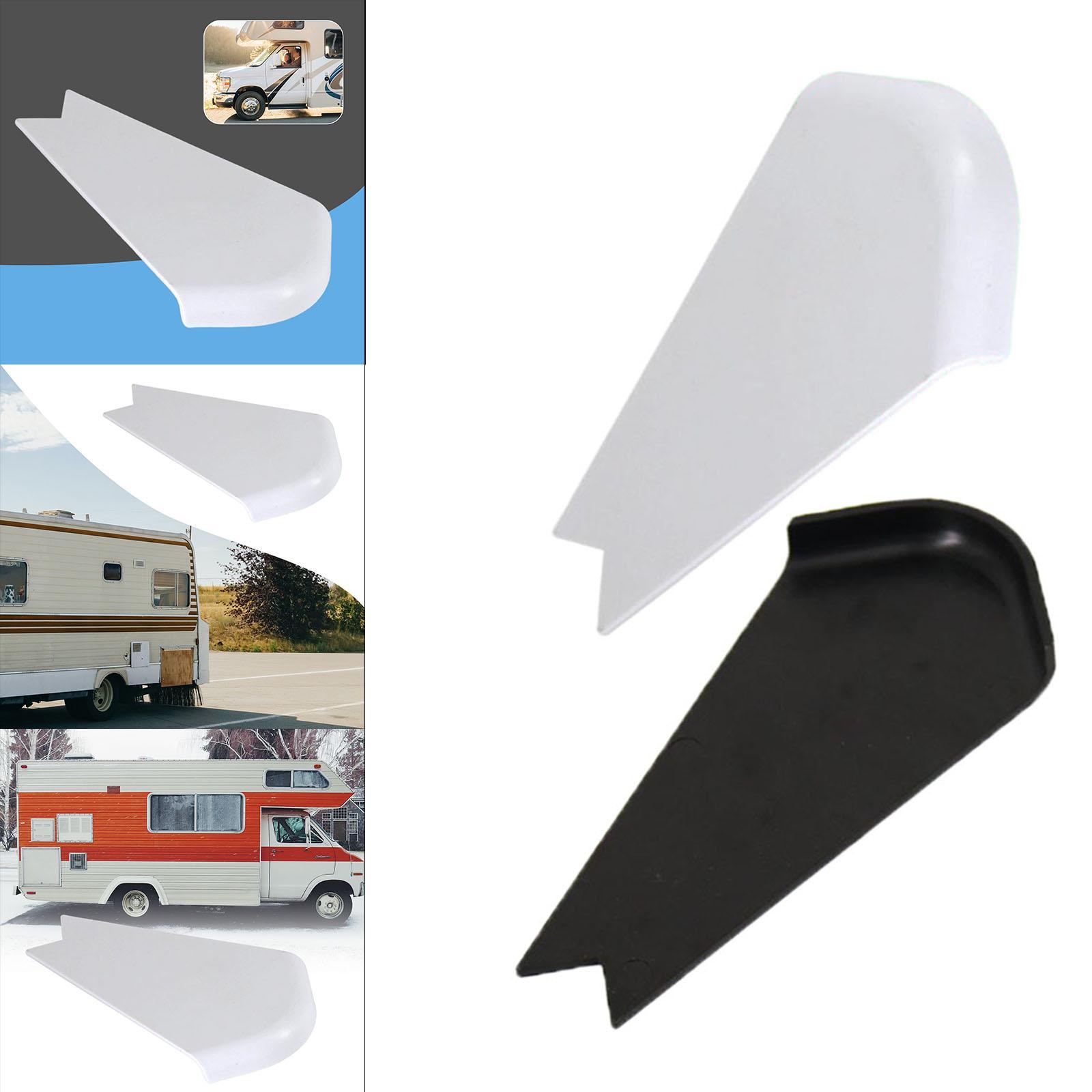 5 Replacement RV Corner Cover Cap for Trailer  Resistant  white