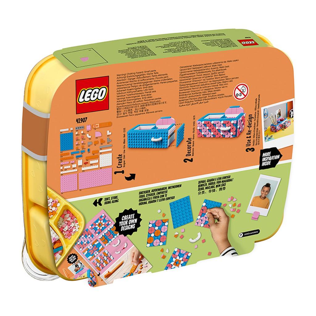 LEGO DOTS Hộp Viết Để Bàn Sáng Tạo 3 Trong 1 41907