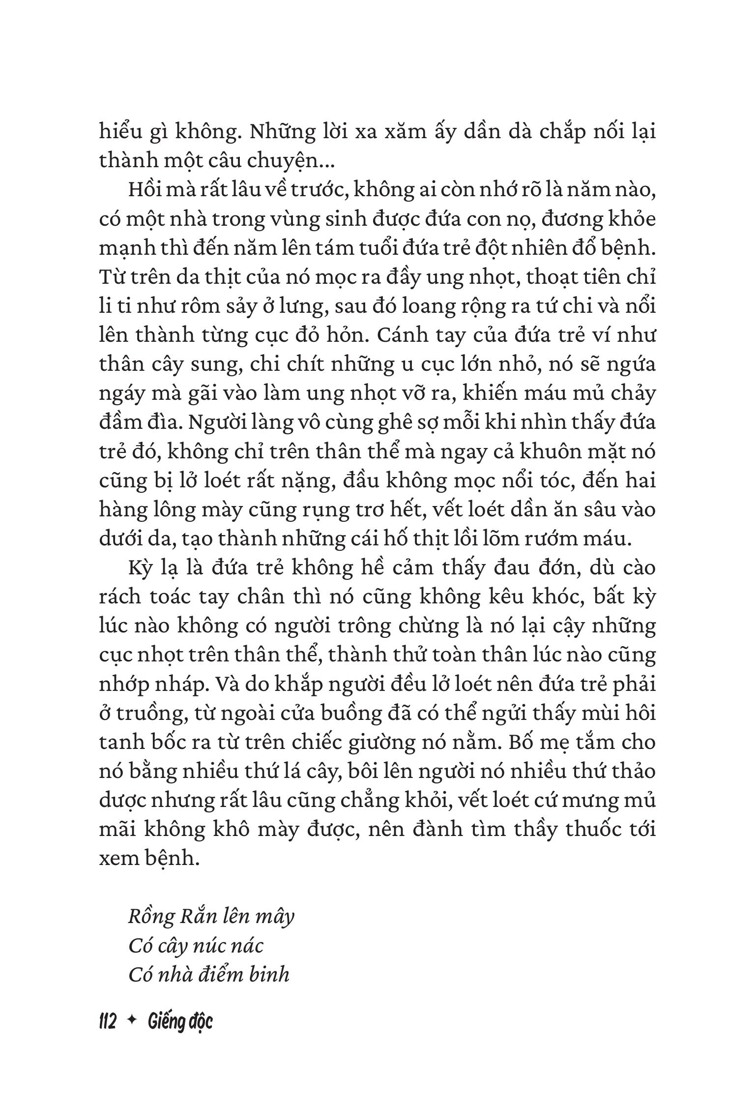 Sách Giếng Độc - Tống Ngọc
