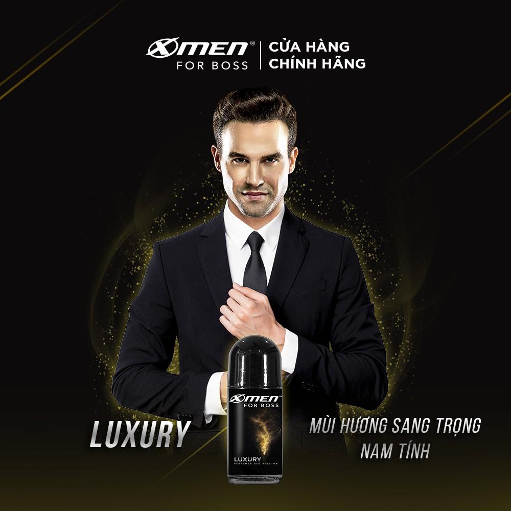 Lăn khử mùi X-Men For Boss Luxury-Mùi hương sang trọng tinh tế 50ml