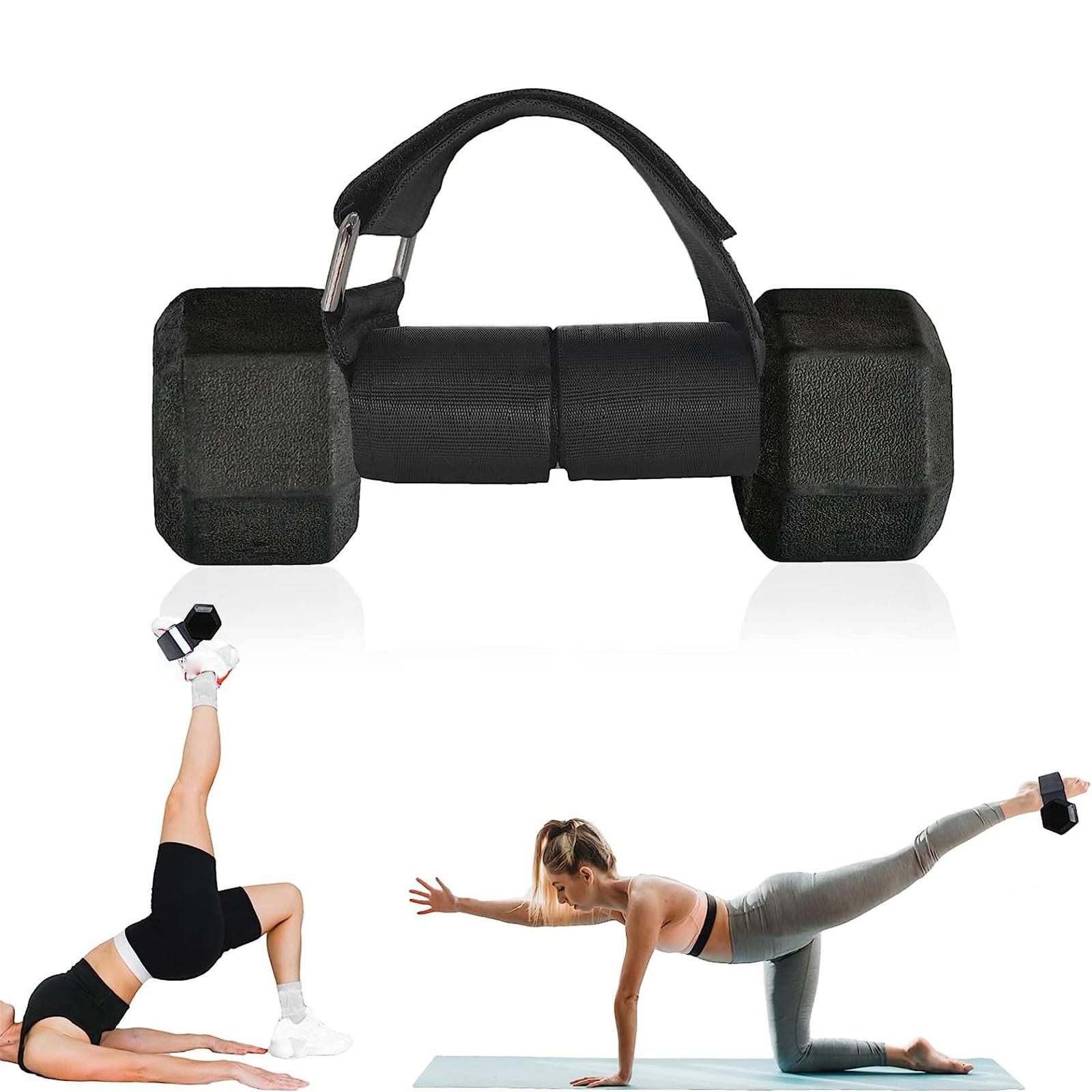 Dumbbell Ankle Strap Foot Strap Tibialis Trainer Leg Muscle Strengthen Training Calves Workout Equipment