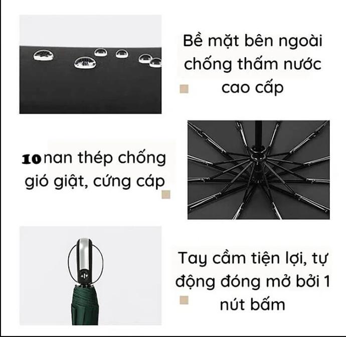 Ô TỰ ĐỘNG, Ô TỰ BUNG, TỰ GẤP THÔNG MINH XUẤT NHẬT