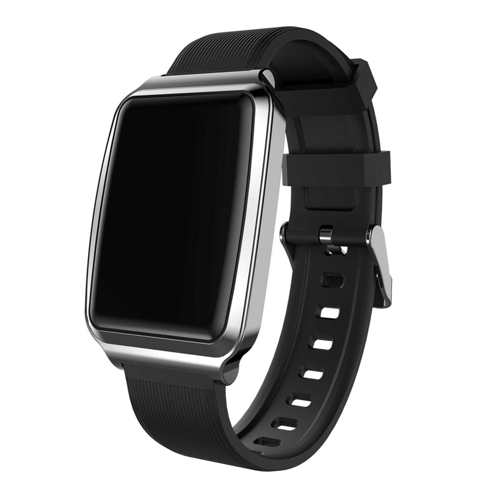 Smart Watch Sport Fitness Tracker Heart Rate Monitor Silver Gray