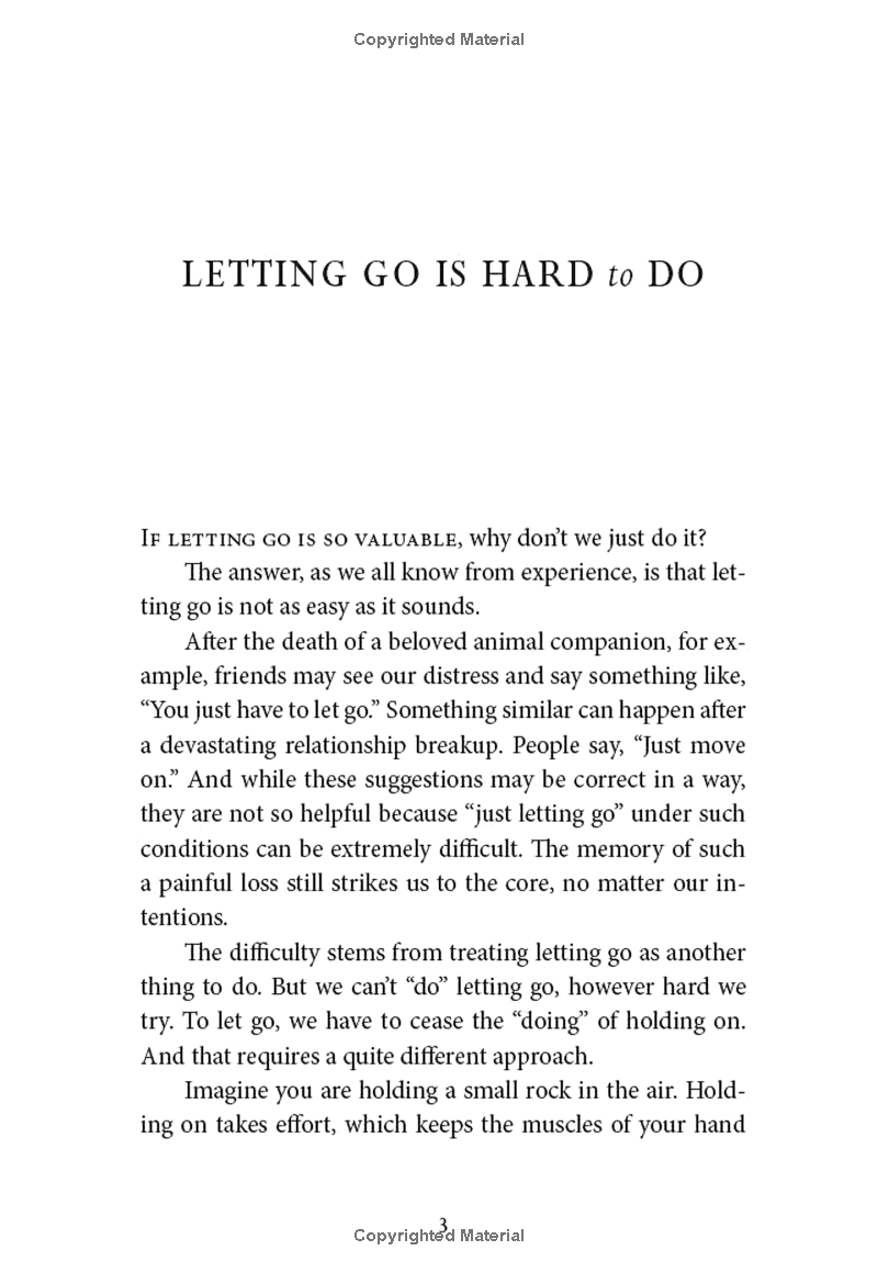 Letting Go Of Nothing: Relax Your Mind And Discover The Wonder Of Your True Nature (An Eckhart Tolle Edition)