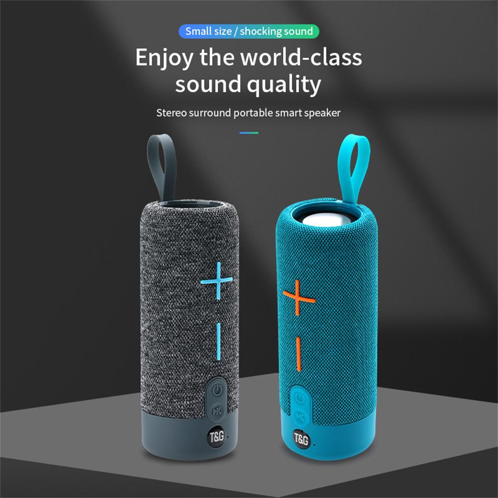 Loa bluetooth không dây chống thấm nước nặng bass subwwofer bluetooth 5.0 fm radio tf aux đầu vào loa kết nối tws Color: Green