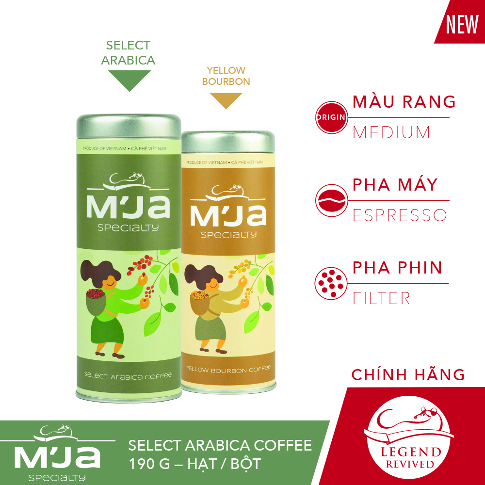 Cà phê M'JA Select Arabica 200g