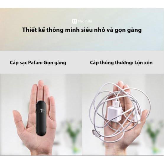 Cáp sạc đa năng 3in1 Pafan (Đen)