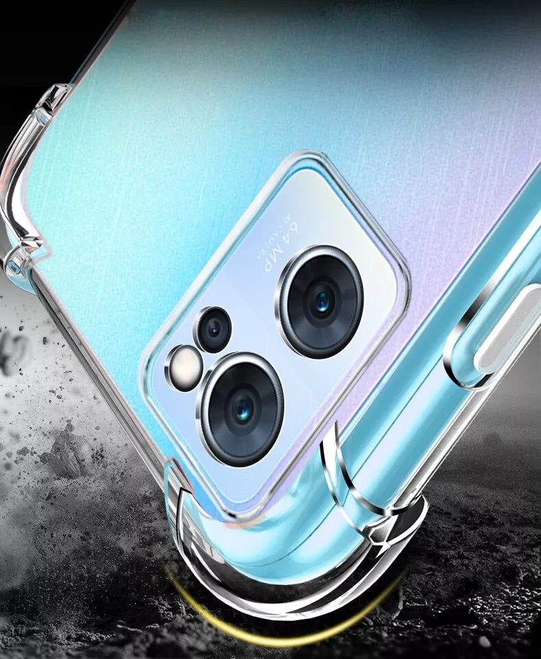 Ốp Lưng Cao Cấp Dẻo Silicon trong Suốt Dành Cho OPPO Reno8 Pro, Reno8 5G, Reno8 Z 5G Chống Sốc 4 góc, Khoét Lỗ Bảo vệ Camera