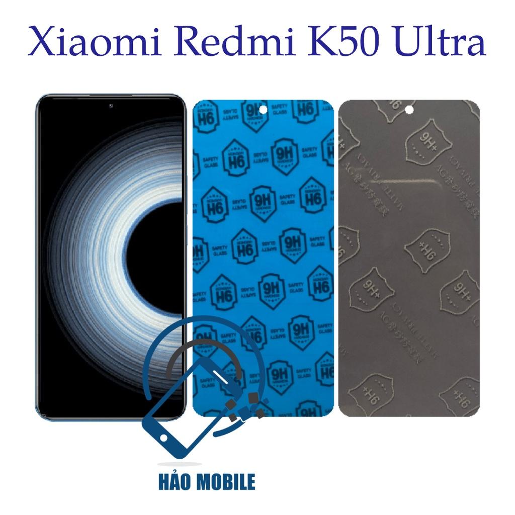 Dán Cường lực dẻo nano Xiaomi Redmi K50 Ultra