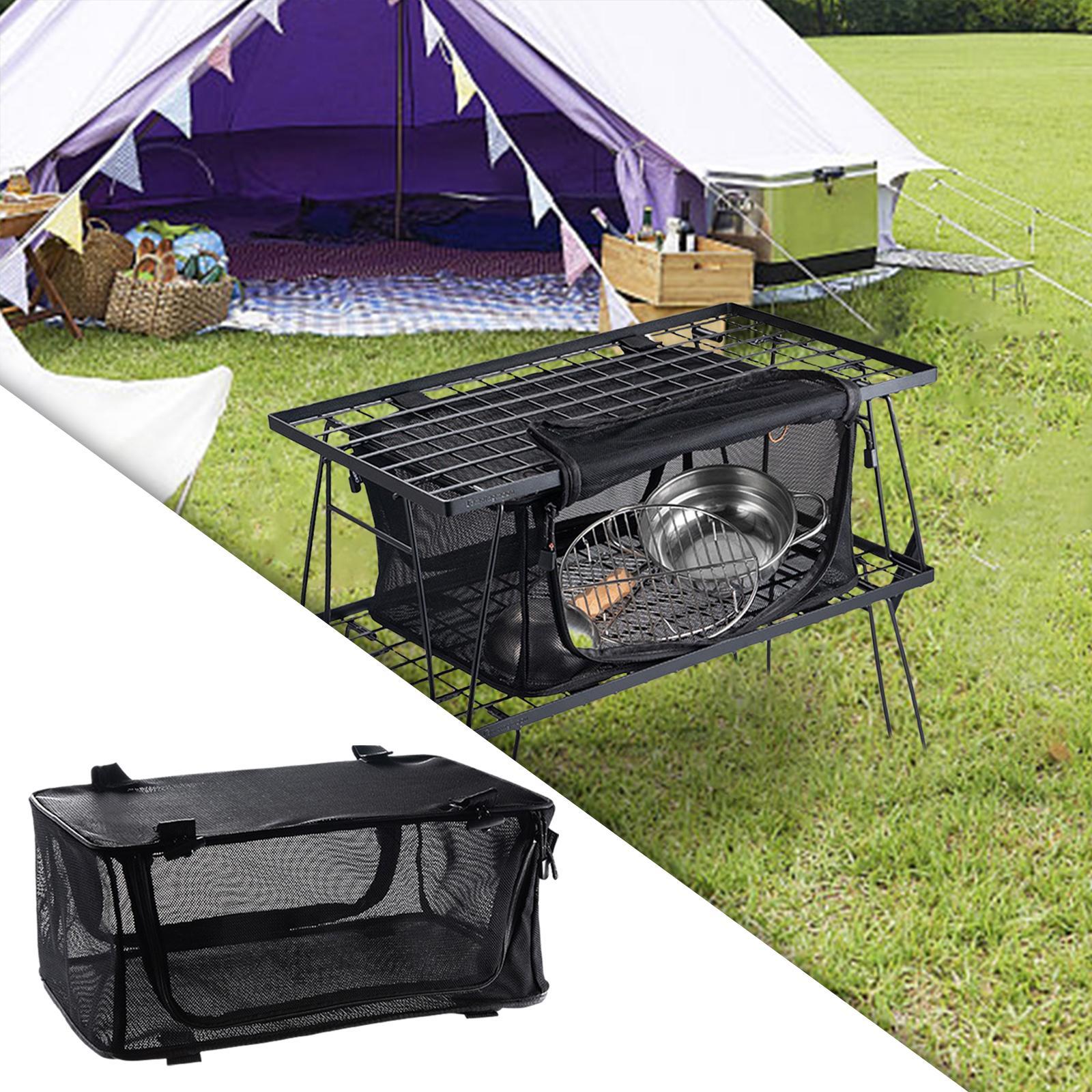 Tableware Mesh Storage Bag Case Carrying Bag Backpacking