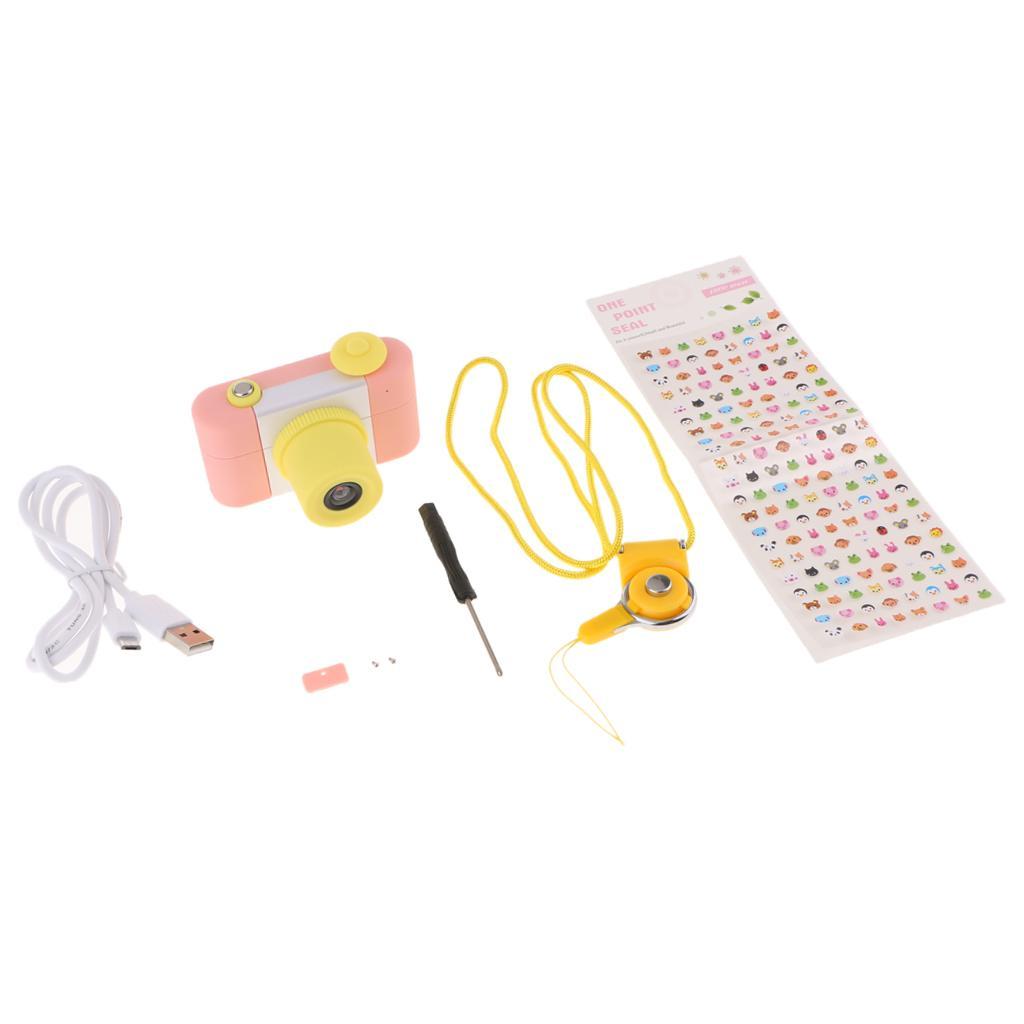 Pink-Mini 1.5 inch Kids Children Digital Camera HD Automatic Video Recorder