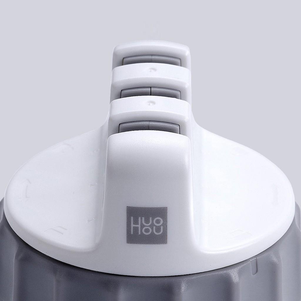 Xiaomi Youpin Huohou Đá mài dao thiết kế 3 ô tiện dụng chất lượng cao