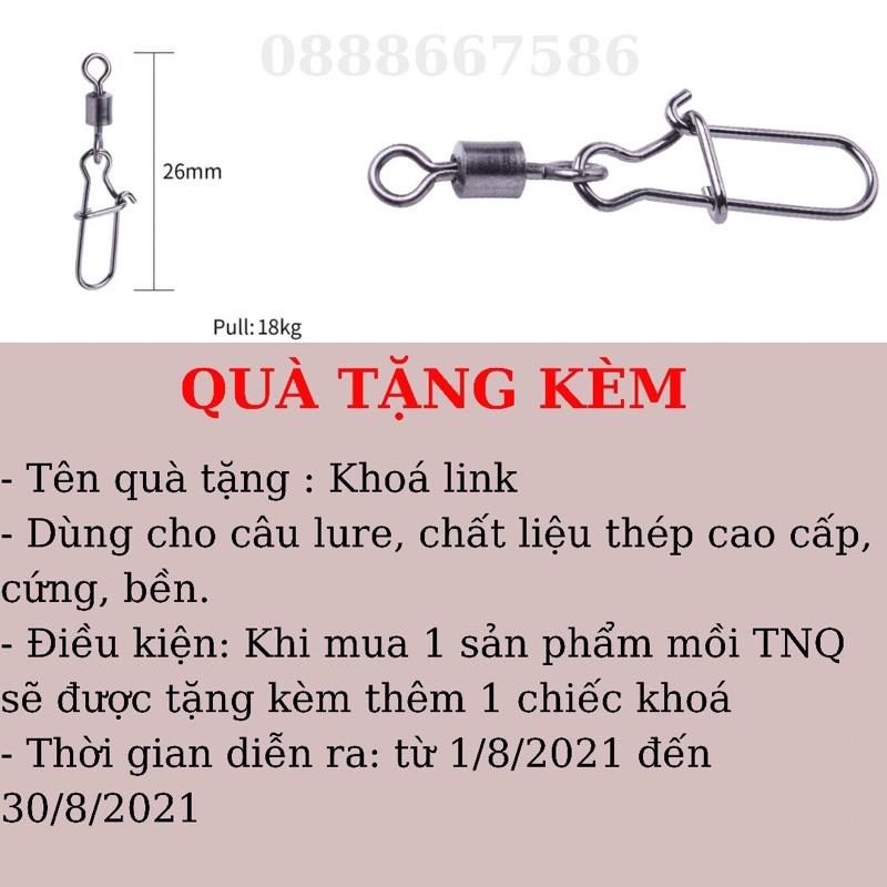 COMBO 4 mồi câu lure nhái hơi TNQ T1 và T3