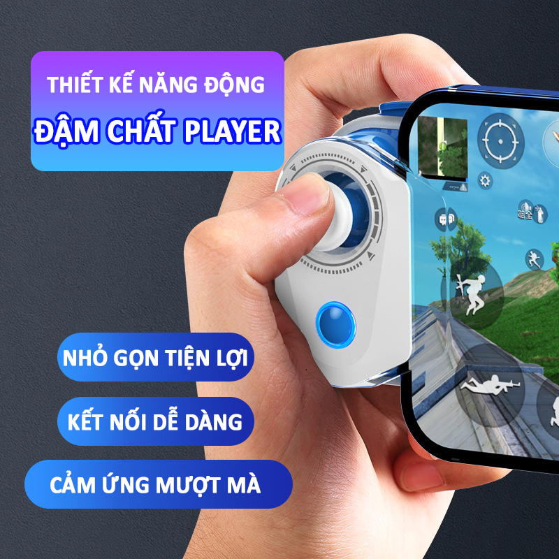Tay cầm chơi game điện thoại di động nhỏ gọn tiện ích- D1658