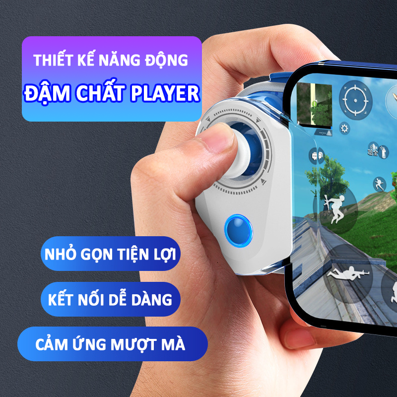 Tay cầm chơi game điện thoại di động nhỏ gọn tiện ích- D1658