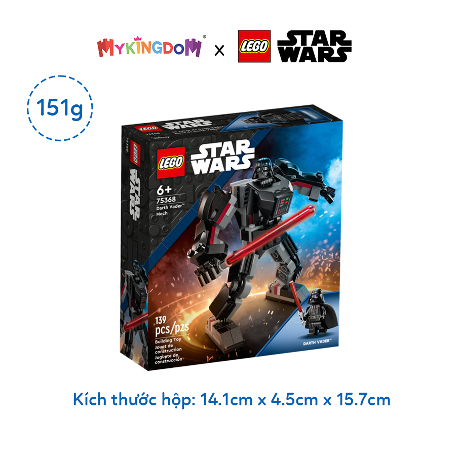 Đồ Chơi Lắp Ráp Chiến Giáp Darth Vader LEGO STAR WARS 75368