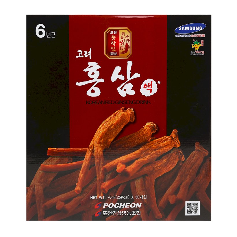 Nước Hồng Sâm Pocher Hàn Quốc 6 Tuổi  KOREAN RED GINSENG DRINK